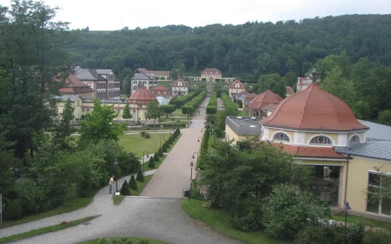 Bad Brückenau – Stadtansicht Bavaria