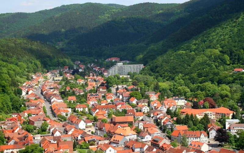 Bad Lauterberg im Harz – Stadtansicht Lower Saxony