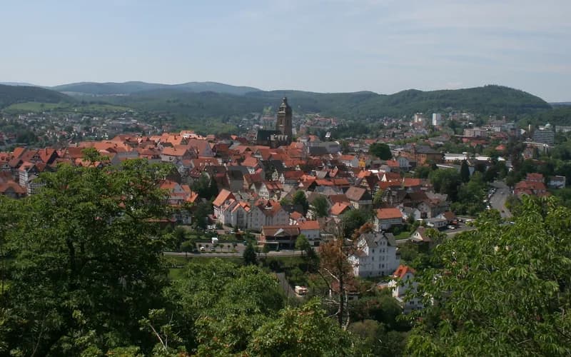 Bad Wildungen – Stadtansicht Hessen