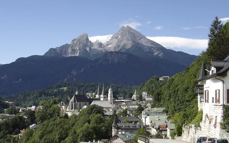 Berchtesgaden – Stadtansicht Bavaria