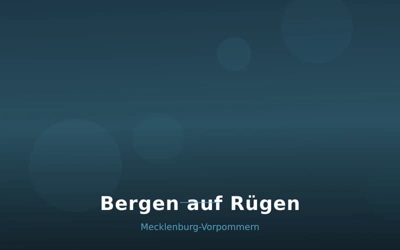 Bergen auf Rügen – Stadtansicht Mecklenburg-Vorpommern