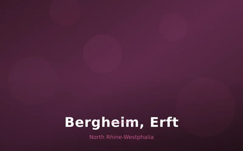 Bergheim, Erft – Stadtansicht North Rhine-Westphalia