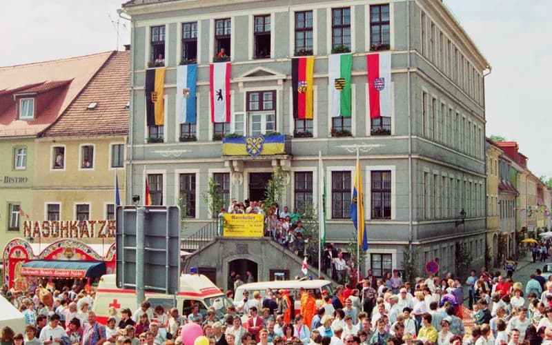 Bischofswerda – Stadtansicht Saxony