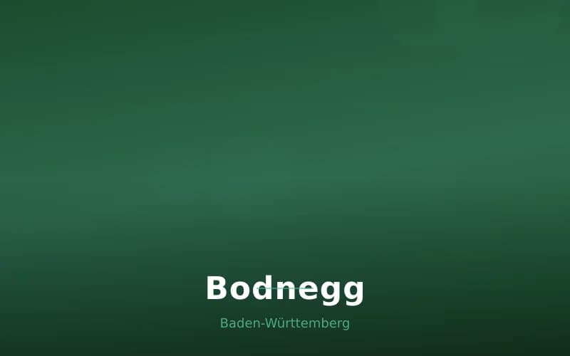 Bodnegg – Stadtansicht Baden-Württemberg
