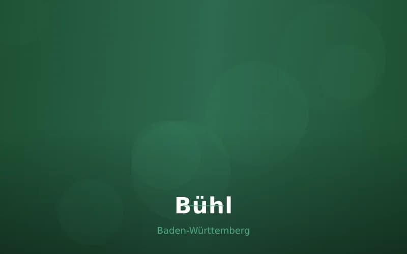 Bühl – Stadtansicht Baden-Württemberg
