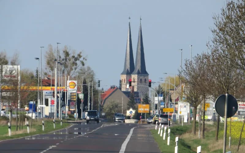 Burg bei Magdeburg – Stadtansicht Saxony-Anhalt