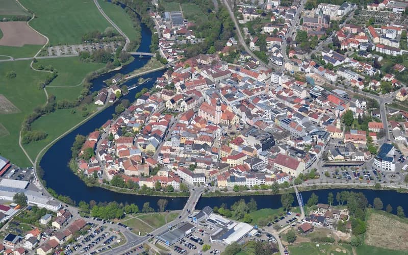 Cham – Stadtansicht Bavaria
