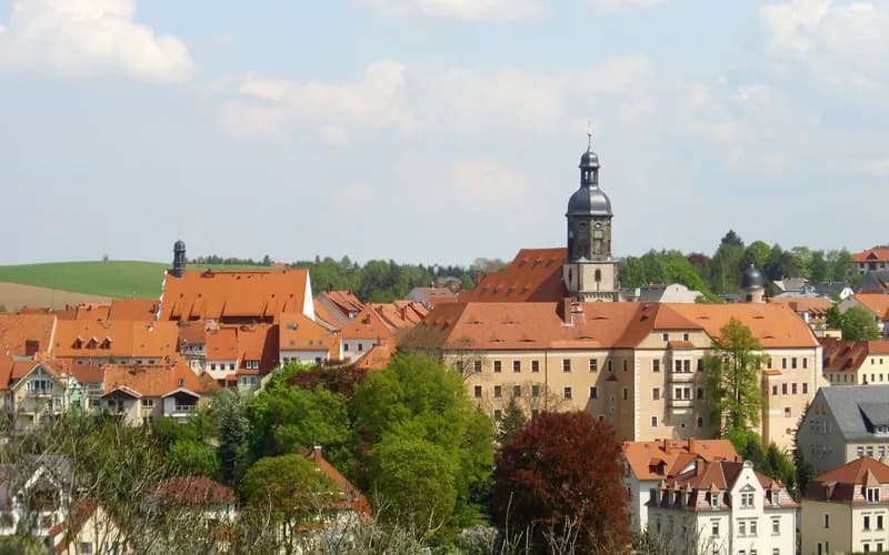 Dippoldiswalde – Stadtansicht Saxony