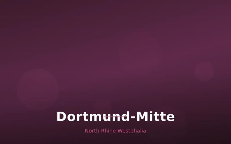 Dortmund-Mitte – Stadtansicht North Rhine-Westphalia
