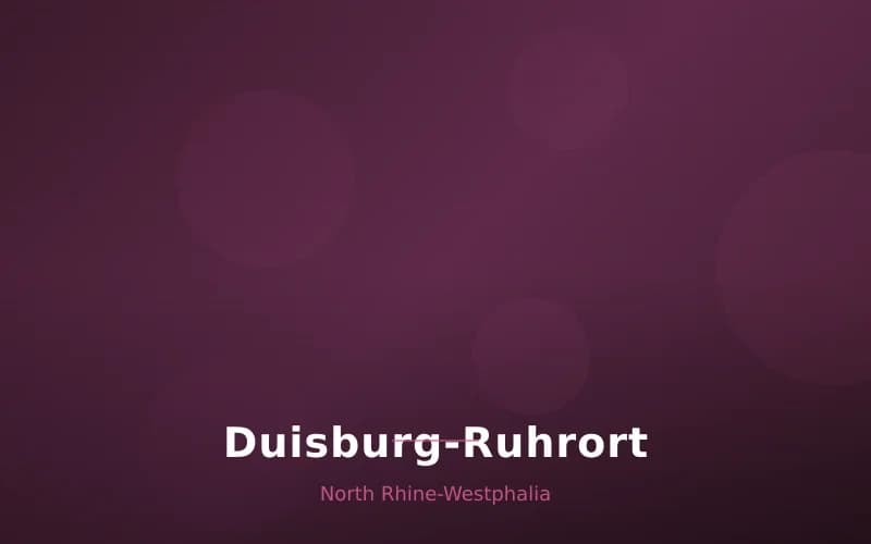 Duisburg-Ruhrort – Stadtansicht North Rhine-Westphalia