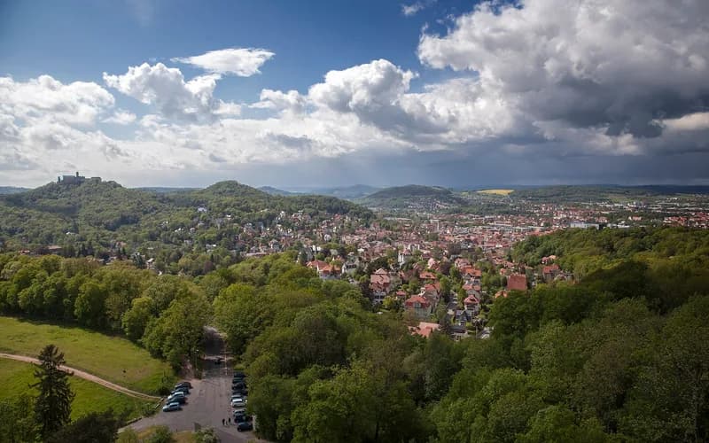 Eisenach – Stadtansicht Thuringia