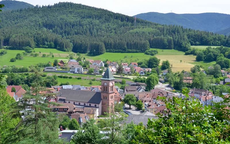Elzach – Stadtansicht Baden-Württemberg