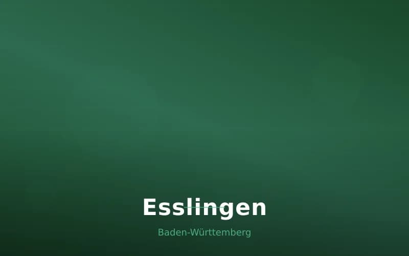 Esslingen – Stadtansicht Baden-Württemberg
