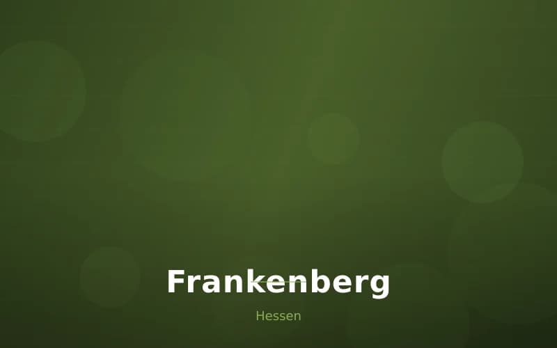 Frankenberg – Stadtansicht Hessen