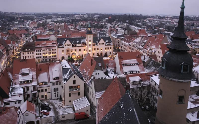 Freiberg – Stadtansicht Saxony