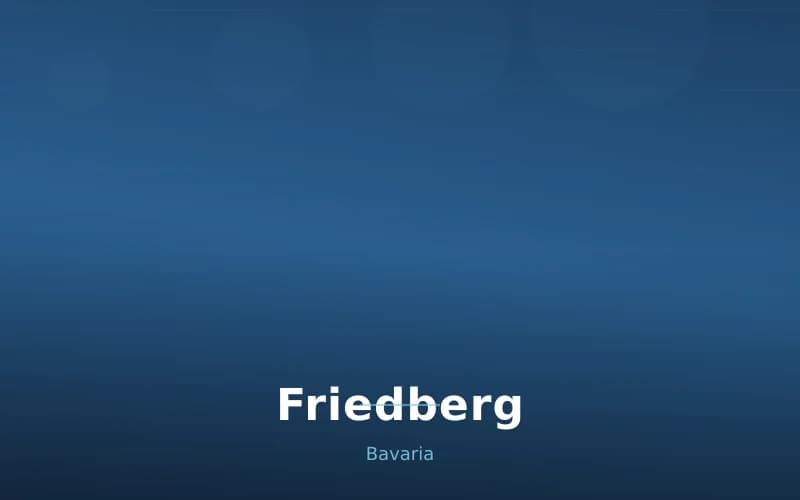 Friedberg – Stadtansicht Bavaria