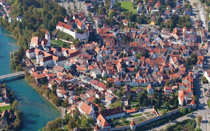 Füssen – Stadtansicht Bavaria