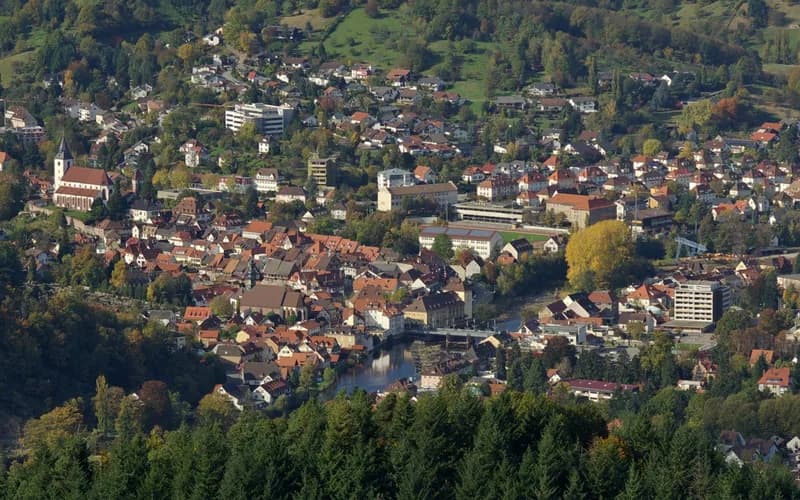 Gernsbach – Stadtansicht Baden-Württemberg