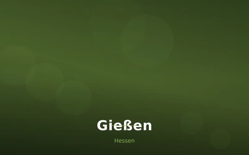 Gießen – Stadtansicht Hessen