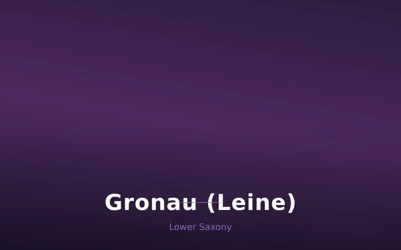 Gronau (Leine) – Stadtansicht Lower Saxony