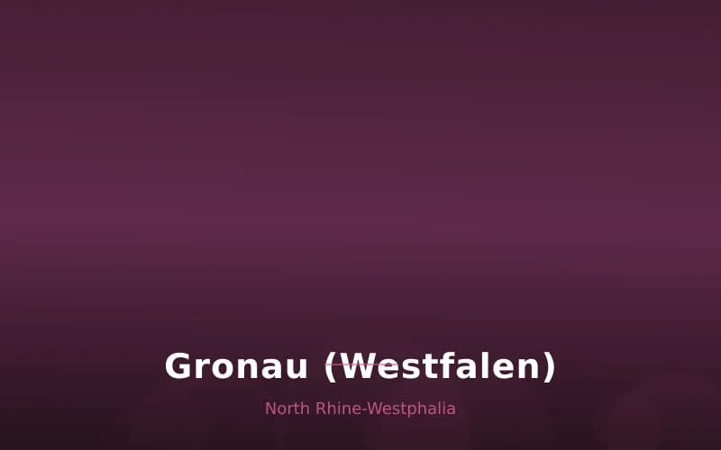 Gronau (Westfalen) – Stadtansicht North Rhine-Westphalia