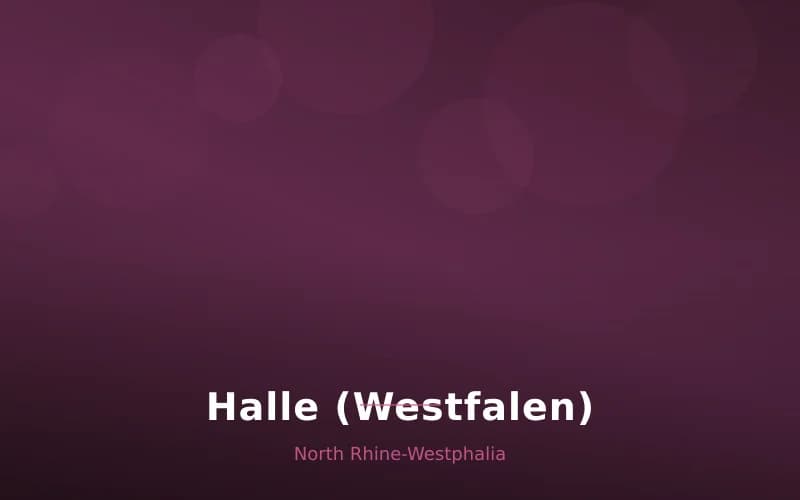 Halle (Westfalen) – Stadtansicht North Rhine-Westphalia