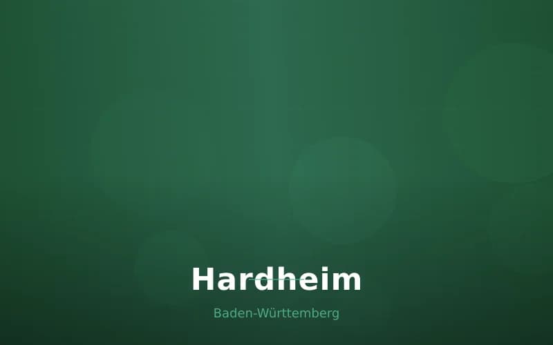 Hardheim – Stadtansicht Baden-Württemberg