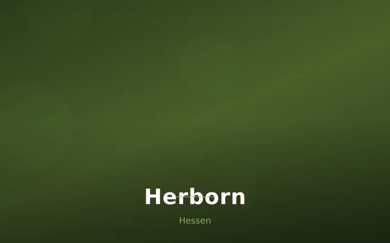 Herborn – Stadtansicht Hessen