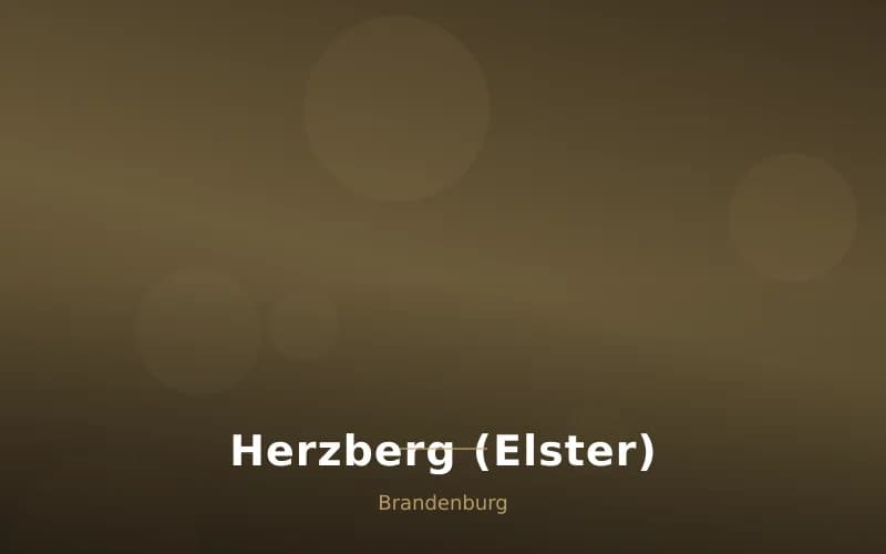 Herzberg (Elster) – Stadtansicht Brandenburg