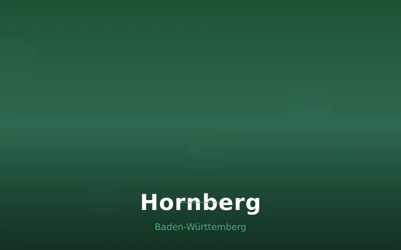 Hornberg – Stadtansicht Baden-Württemberg