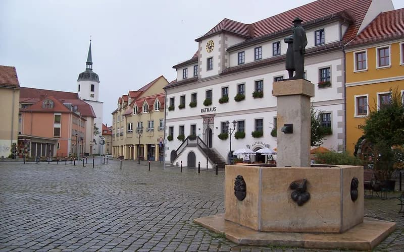 Hoyerswerda – Stadtansicht Saxony