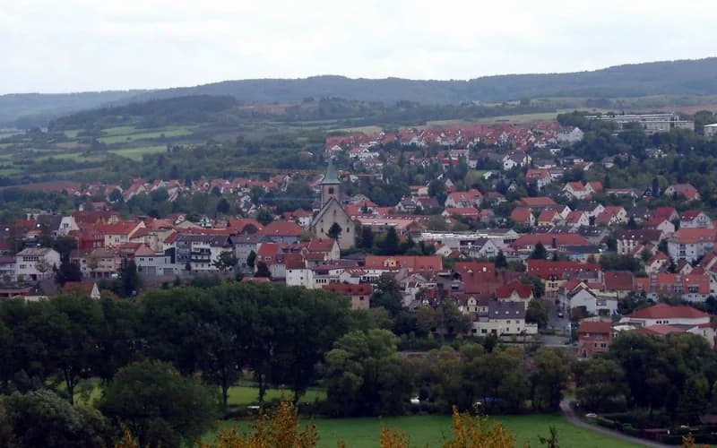 Hünfeld – Stadtansicht Hessen