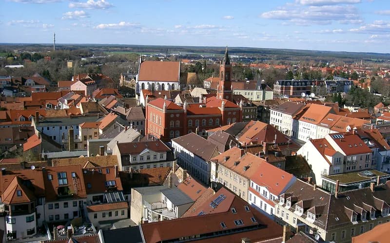 Kamenz – Stadtansicht Saxony