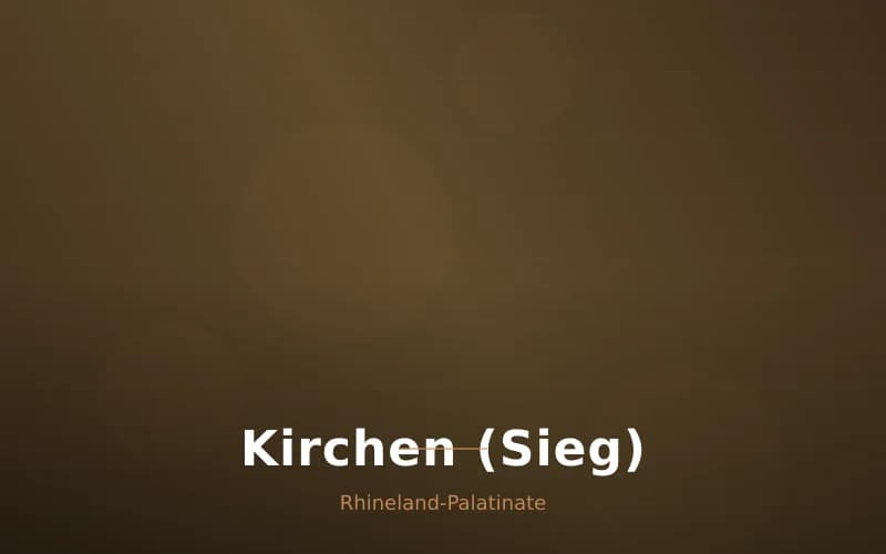 Kirchen (Sieg) – Stadtansicht Rhineland-Palatinate