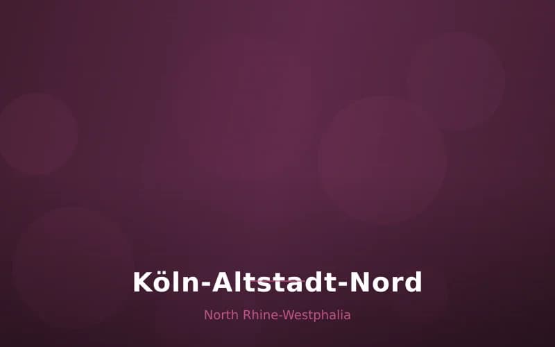 Köln-Altstadt-Nord – Stadtansicht North Rhine-Westphalia