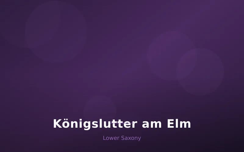Königslutter am Elm – Stadtansicht Lower Saxony