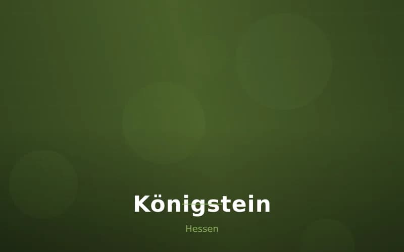 Königstein – Stadtansicht Hessen