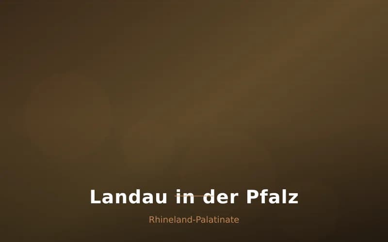 Landau in der Pfalz – Stadtansicht Rhineland-Palatinate
