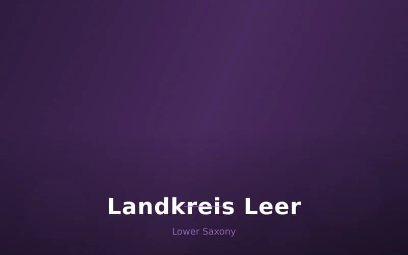 Landkreis Leer – Stadtansicht Lower Saxony