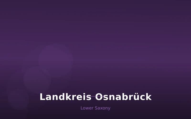 Landkreis Osnabrück – Stadtansicht Lower Saxony