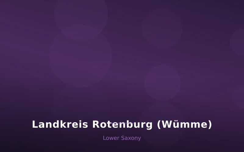 Landkreis Rotenburg (Wümme) – Stadtansicht Lower Saxony