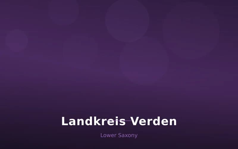 Landkreis Verden – Stadtansicht Lower Saxony