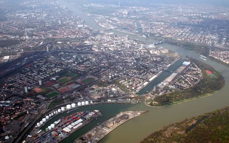 Ludwigshafen am Rhein – Stadtansicht Rhineland-Palatinate