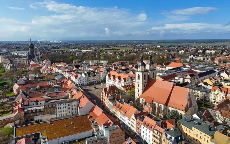 Lutherstadt Wittenberg – Stadtansicht Saxony-Anhalt