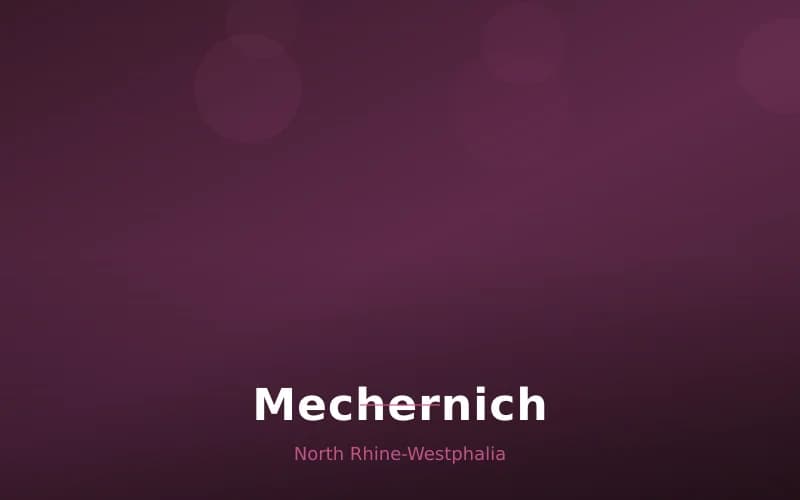 Mechernich – Stadtansicht North Rhine-Westphalia
