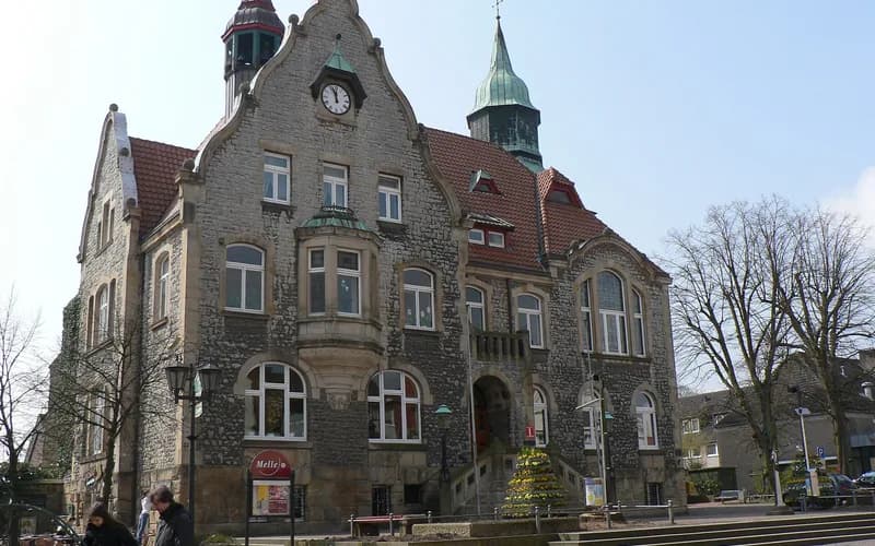 Melle, Wiehengeb – Stadtansicht Lower Saxony