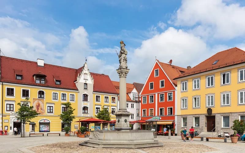 Mindelheim – Stadtansicht Bavaria