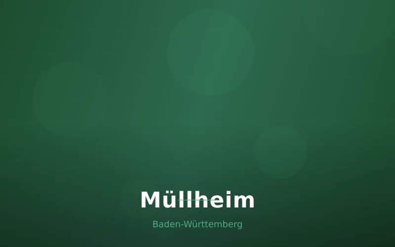 Müllheim – Stadtansicht Baden-Württemberg