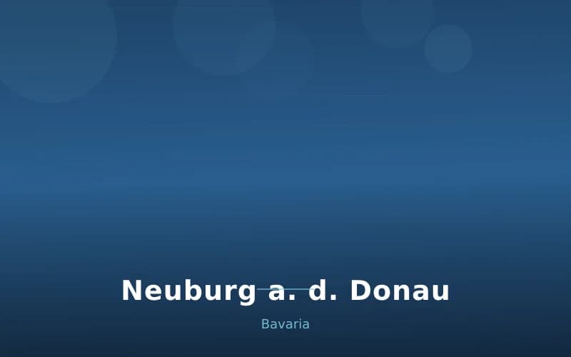 Neuburg a. d. Donau – Stadtansicht Bavaria
