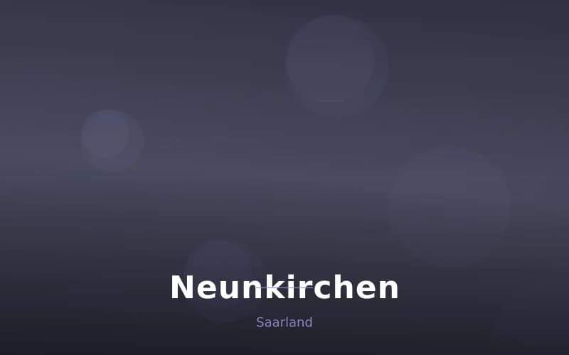 Neunkirchen – Stadtansicht Saarland